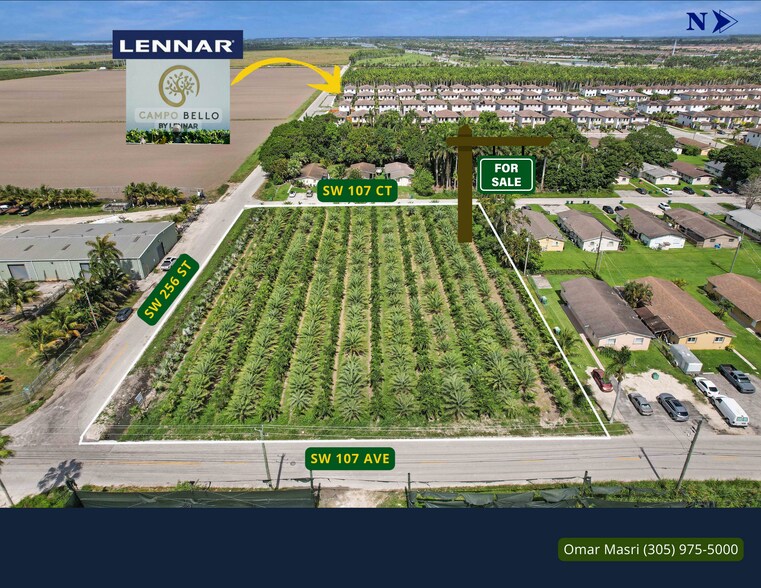 25525 SW 107th Ct, Homestead, FL à vendre - Aérien - Image 3 de 9