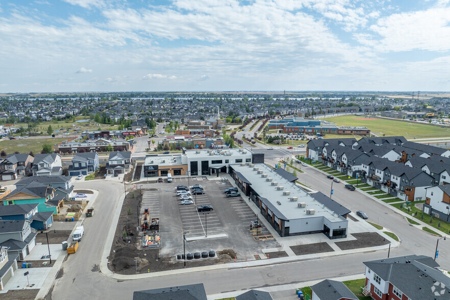 20 Dawson Wharf Mount, Chestermere, AB for lease - Aerial - Image 3 of 4