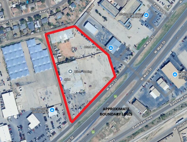 3920 W Wall St, Midland, TX à vendre Aérien- Image 1 de 1