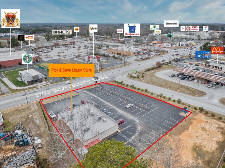 207 Cedar Springs Rd, Spartanburg, SC à vendre - Photo du bâtiment - Image 2 de 19