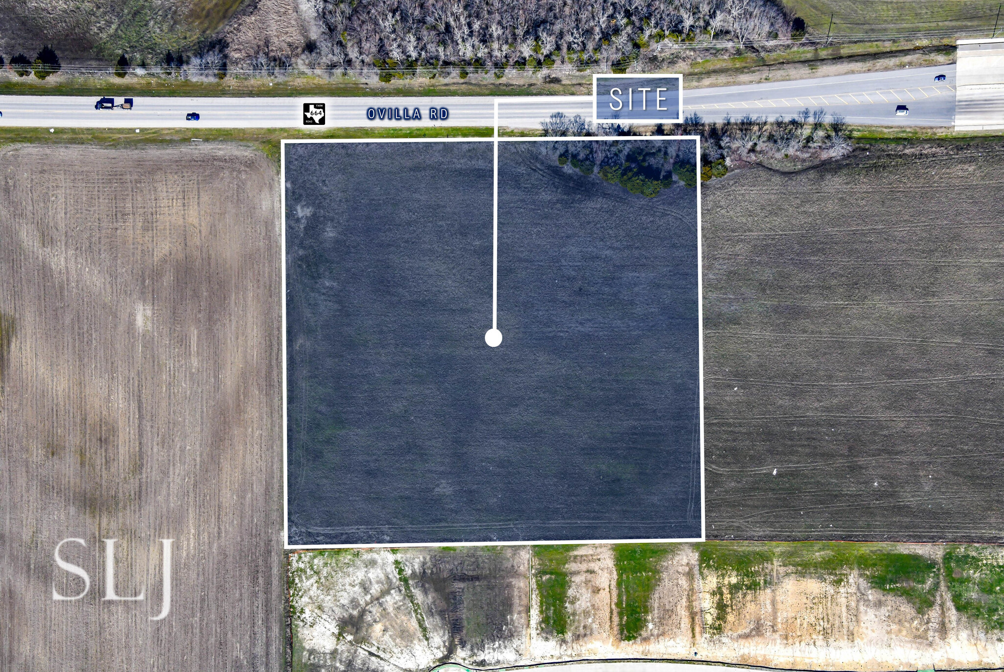 FM 664, Ovilla, TX for sale Aerial- Image 1 of 8