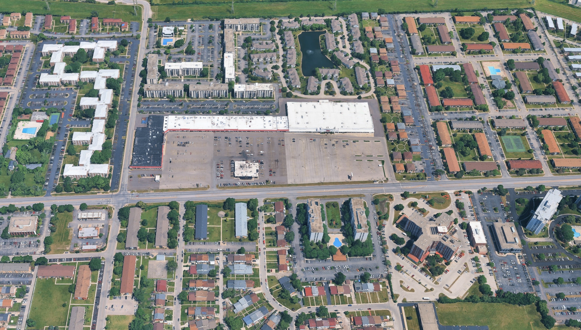 9000-9196 W Golf Rd, Niles, IL for lease Building Photo- Image 1 of 4