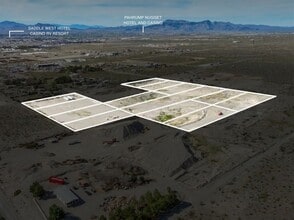 3331 Commerce st, Pahrump, NV - Aérien Vue de la carte - Image1