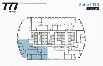 777 S Figueroa St, Los Angeles, CA for lease Floor Plan- Image 1 of 1