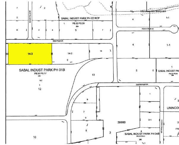 9201 King Palm Dr, Tampa, FL for lease - Plat Map - Image 2 of 10