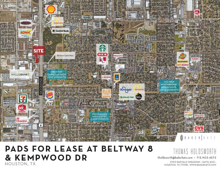 Beltway 8 & Kempwood Dr E, Houston, TX à louer - Photo du b timent - Image 1 de 1