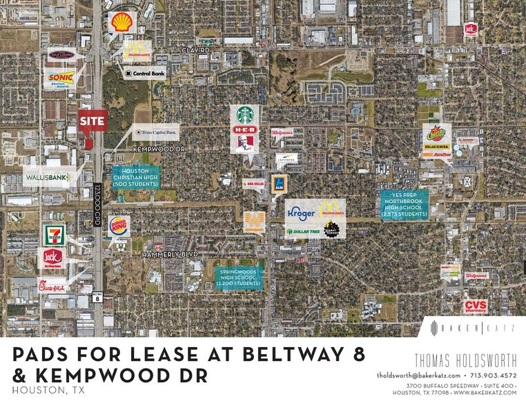 Beltway 8 & Kempwood Dr E, Houston, TX à louer - Photo du bâtiment - Image 1 de 1