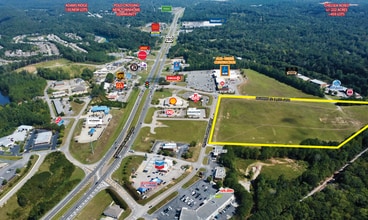 Chelsea Corners Way hwy, Chelsea, AL - Aerial map view - Image1