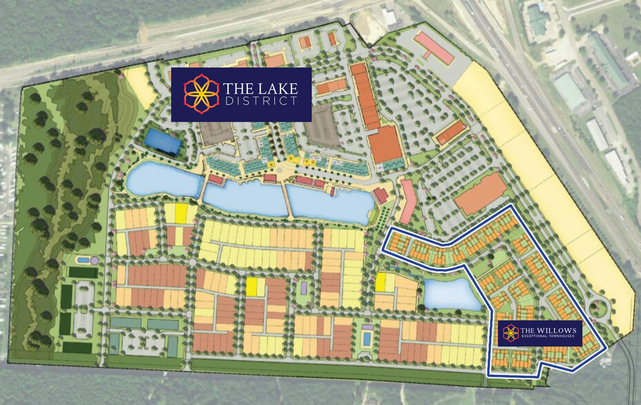 Lake District Dr. W. & Monroe Rd., Lakeland, TN à vendre - Plan de site - Image 2 de 2