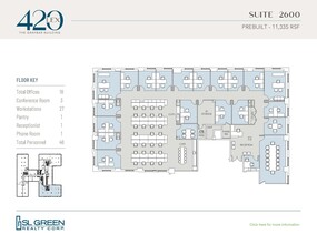 420 Lexington Ave, New York, NY à louer Plan d’étage- Image 1 de 3