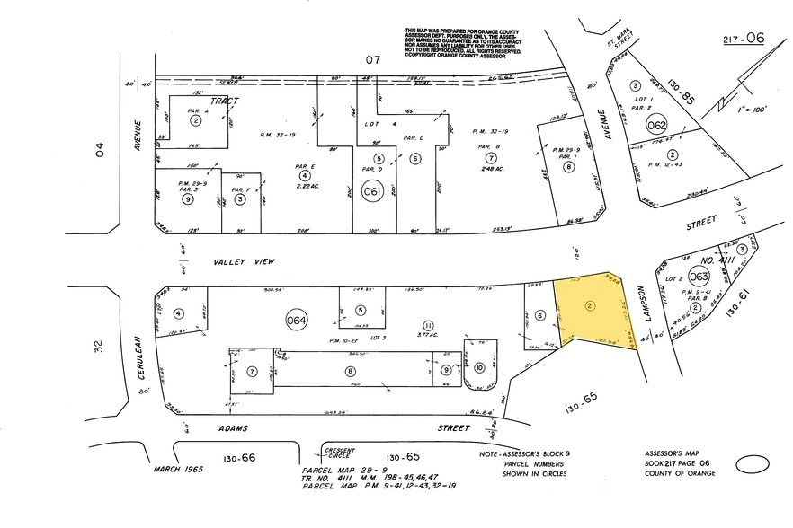 12452-12472 Valley View St, Garden Grove, CA for lease - Plat Map - Image 2 of 9
