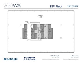 200 W Adams St, Chicago, IL for lease Floor Plan- Image 1 of 2
