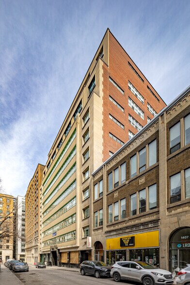 1425-1435 Rue Saint-Alexandre, Montréal, QC à louer - Photo du bâtiment - Image 1 de 15
