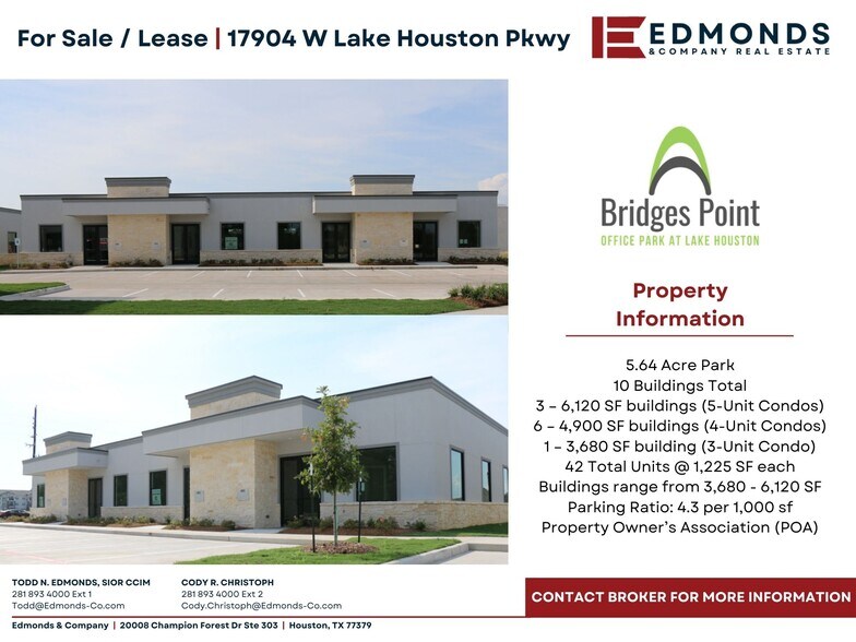 17904 W Lake Houston Pky, Atascocita, TX à vendre - Photo du bâtiment - Image 2 de 13