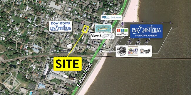 Plus de détails pour 137 Main St, Bay Saint Louis, MS - Commerce de détail à vendre