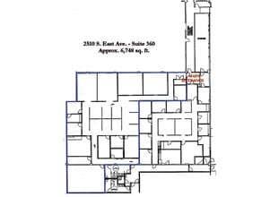 2510-2550 S East Ave, Fresno, CA for lease Floor Plan- Image 1 of 1