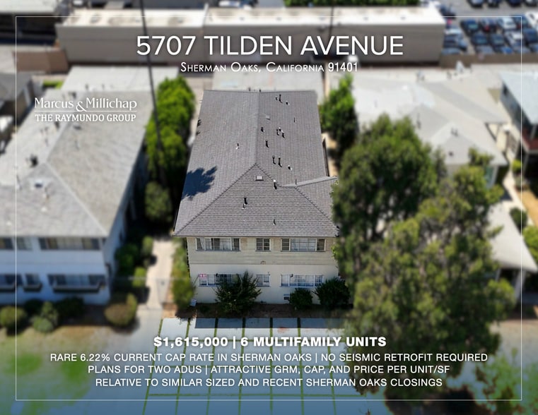 5707 Tilden Ave, Sherman Oaks, CA for sale - Building Photo - Image 1 of 13