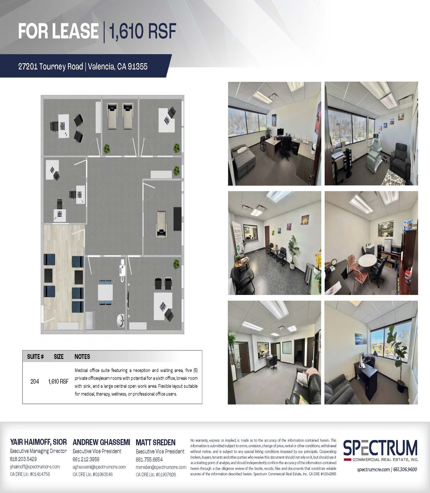 27201 Tourney Rd, Valencia, CA à louer Plan d’étage- Image 1 de 11