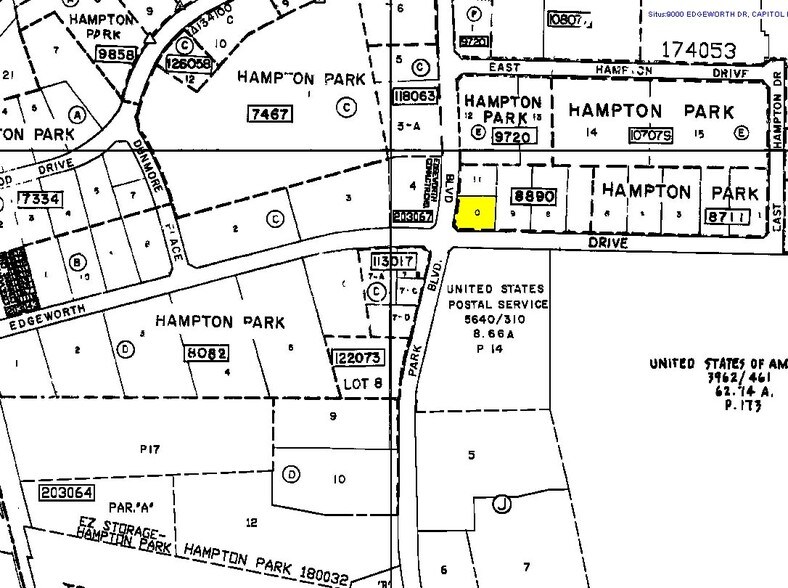 9000 Edgeworth Dr, Capitol Heights, MD à louer - Plan cadastral - Image 3 de 14