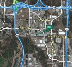 14900 Frye Rd, Fort Worth, TX - Aérien  Vue de la carte