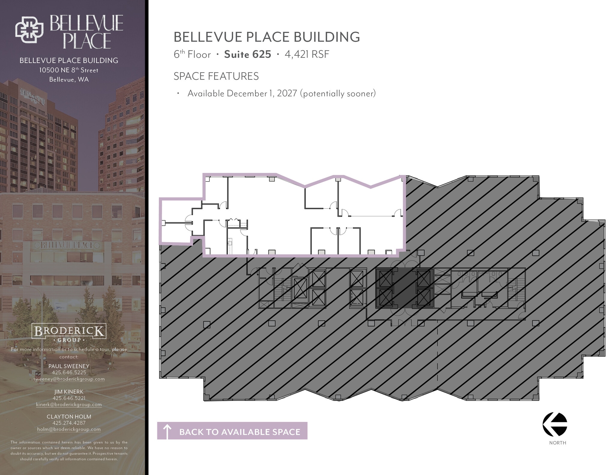 10500 NE 8th St, Bellevue, WA à louer Photo intérieure- Image 1 de 1