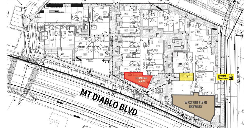 3666 Mt Diablo Blvd, Lafayette, CA à vendre - Photo du bâtiment - Image 2 de 10