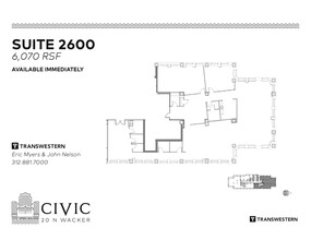 20 N Wacker Dr, Chicago, IL for lease Floor Plan- Image 1 of 5