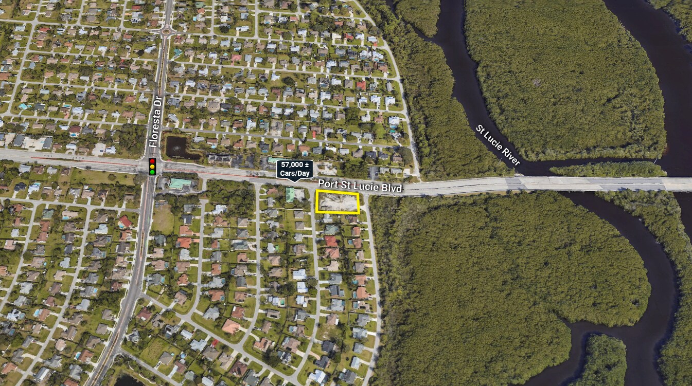 774 SE Port St Lucie Blvd, Port Saint Lucie, FL à vendre Aérien- Image 1 de 5