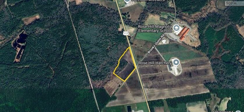 0 HWY 117, Rose Hill, NC à vendre Aérien- Image 1 de 11
