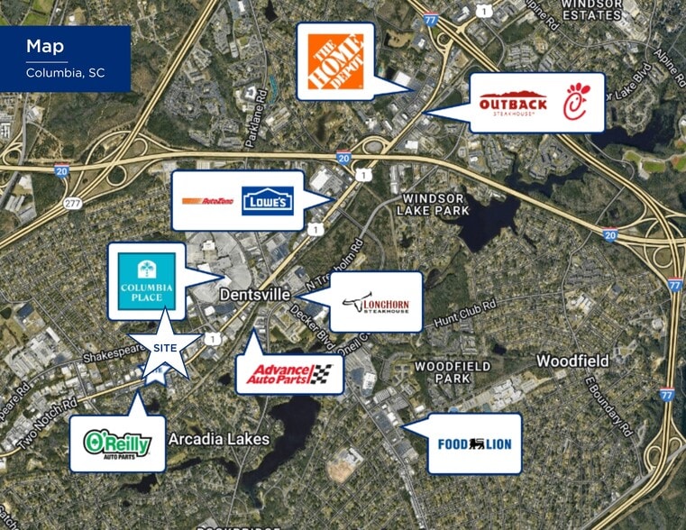 6615 Two Notch Rd, Columbia, SC for lease - Building Photo - Image 2 of 3
