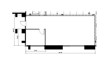 3821 W Charleston Blvd, Las Vegas, NV for lease Floor Plan- Image 2 of 6