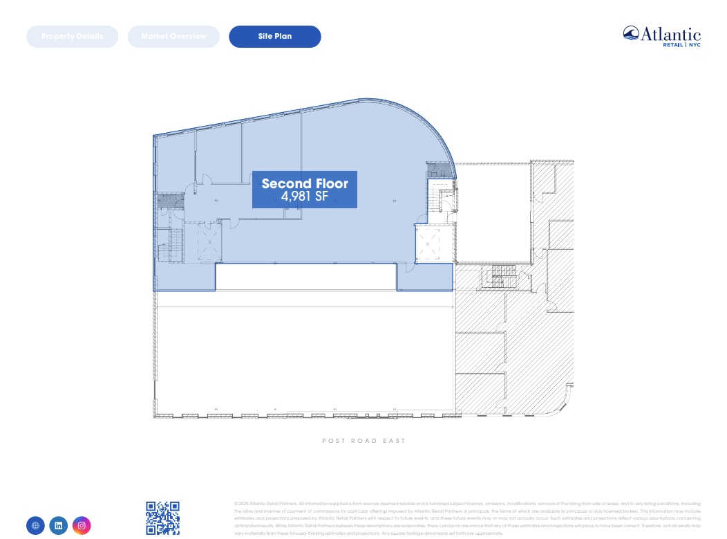 1385-1391 Post Rd E, Westport, CT for lease Floor Plan- Image 1 of 1
