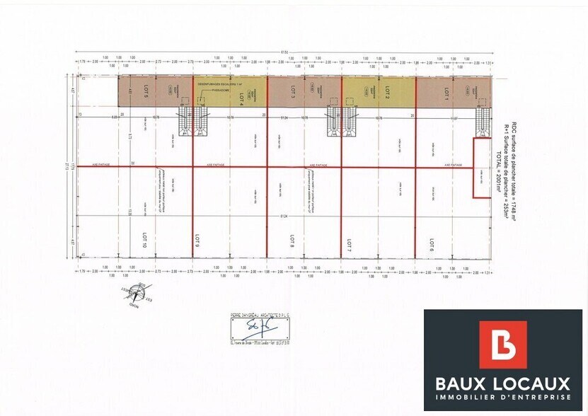 Flex in Carpentras for lease - Floor Plan - Image 3 of 3