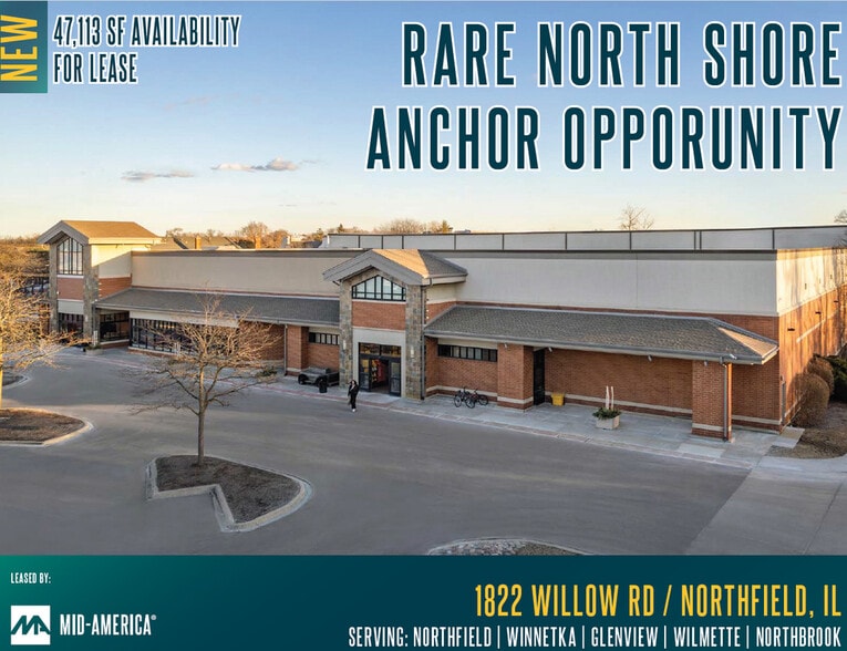 1822 Willow Rd, Northfield, IL for lease - Building Photo - Image 1 of 10