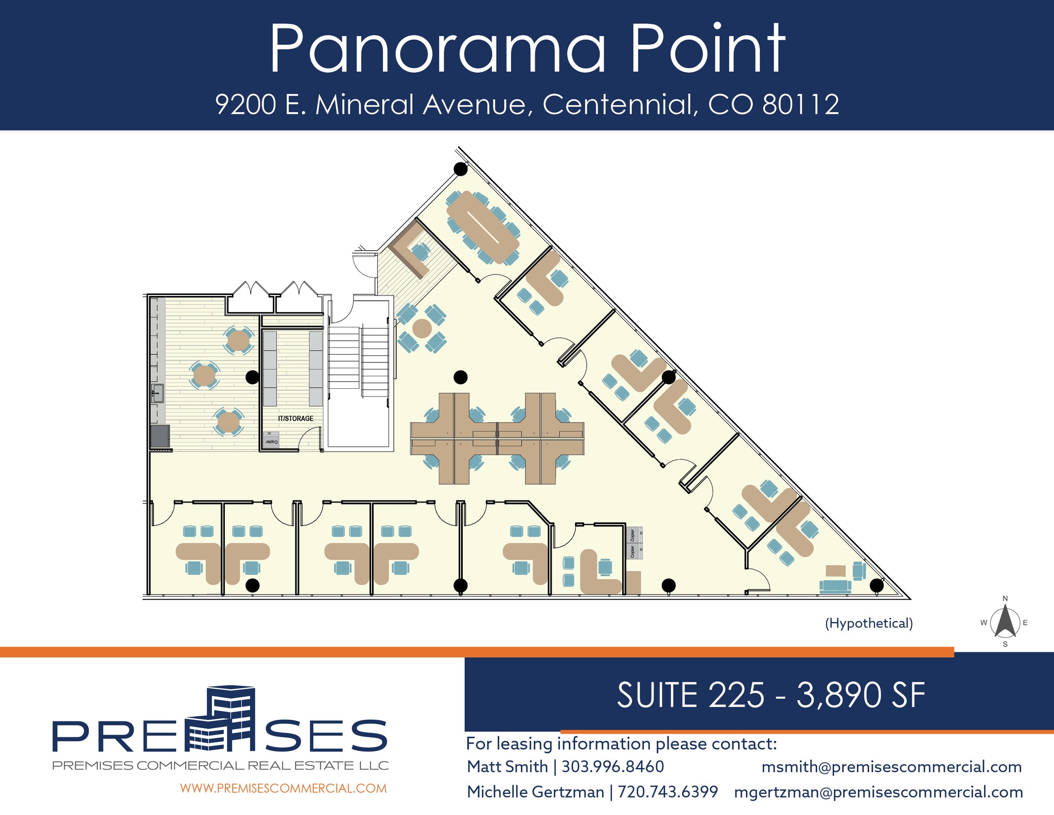 9200 E Mineral Ave, Centennial, CO for lease Floor Plan- Image 1 of 1