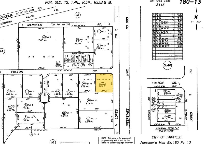 469 Lopes Rd, Fairfield, CA à vendre - Plan cadastral - Image 2 de 54