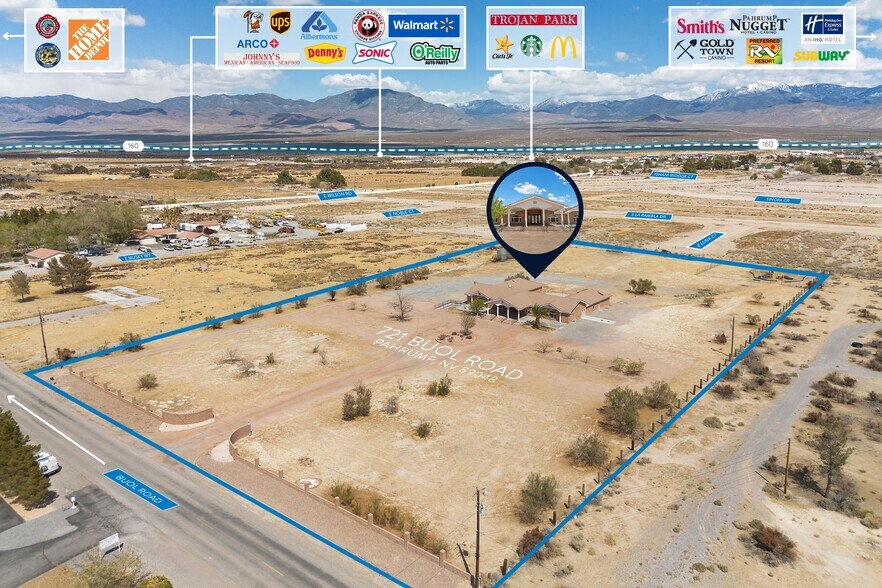 721 Buol Rd, Pahrump, NV à vendre - Photo du bâtiment - Image 2 de 58