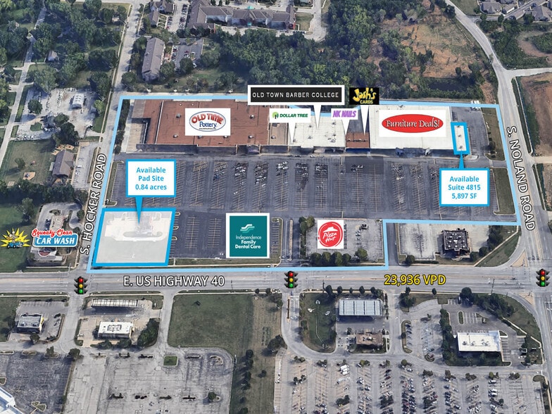 14121-14221 E Us Highway 40, Kansas City, MO for lease - Building Photo - Image 1 of 6