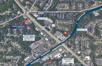 4390 South Cobb, Smyrna, GA - AERIAL map view