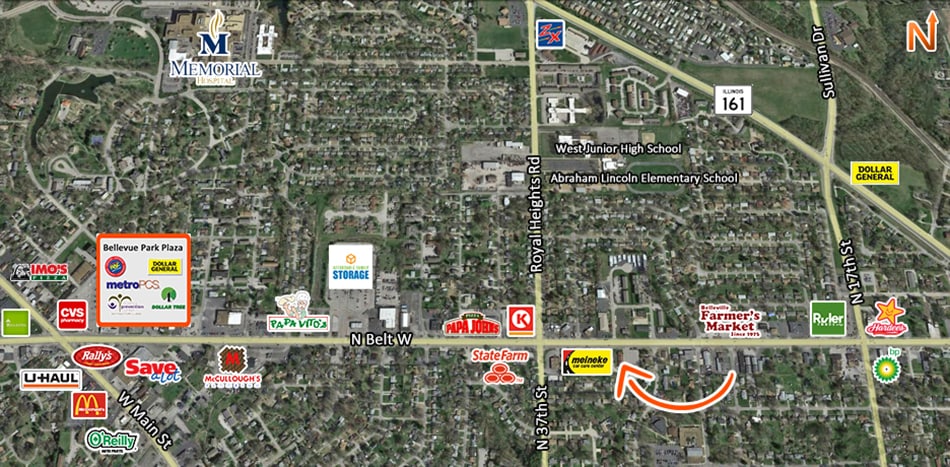 3540 N Belt W, Belleville, IL à vendre - Photo du bâtiment - Image 2 de 11