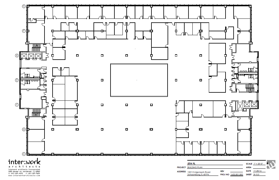 1301 E Algonquin Rd, Schaumburg, IL for lease Floor Plan- Image 1 of 1