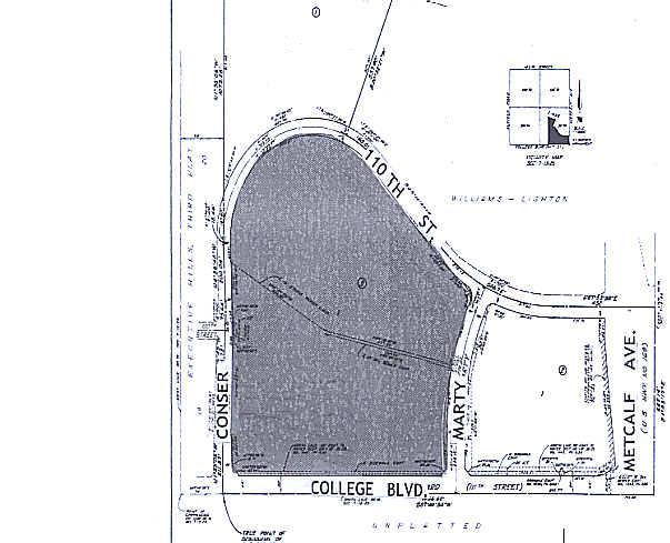 7300 College Blvd, Overland Park, KS for lease - Plat Map - Image 2 of 11