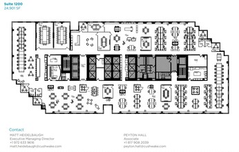 1999 Bryan St, Dallas, TX à louer Plan d  tage- Image 1 de 1