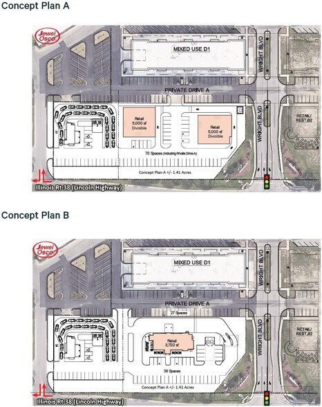 NEQ Randall & Roosevelt Rd, St Charles, IL for lease - Building Photo - Image 1 of 2