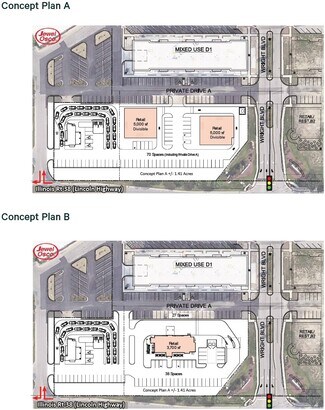 Plus de détails pour NEQ Randall & Roosevelt Rd, St Charles, IL - Terrain à louer