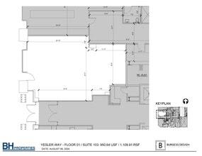 101 Yesler Way, Seattle, WA for lease Floor Plan- Image 1 of 3