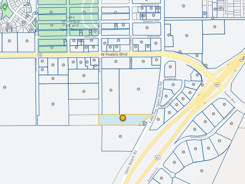 3217 Lake Ave, Pueblo, CO for lease - Plat Map - Image 2 of 2