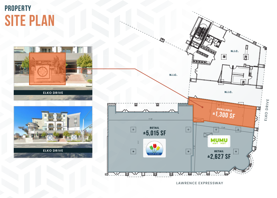 1271 Lawrence Station Rd, Sunnyvale, CA à louer Plan de site- Image 1 de 1