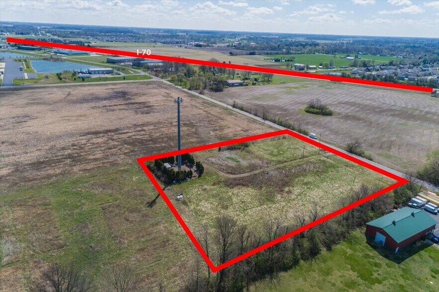 7716 W 200 N, Greenfield, IN à vendre - Aérien - Image 3 de 25