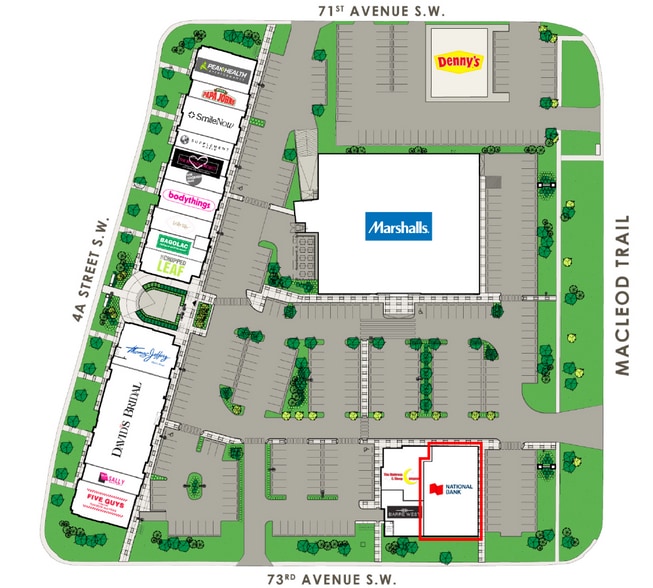 7337 Macleod Trl S, Calgary, AB for lease - Site Plan - Image 3 of 14